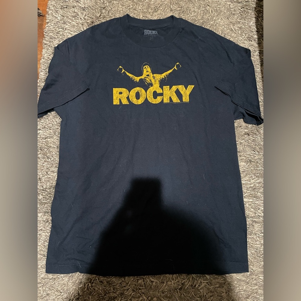 Vintage Rocky Short Sleeve Shirt Size XL